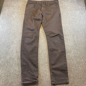 Mavi Jeans Jake Slim Leg Pants Men's Size 32x31 Black Casual Chinos Trousers